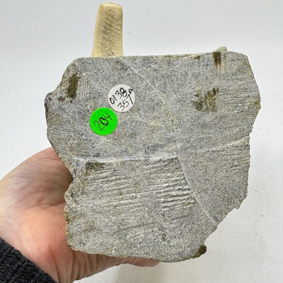 Inuit Hand Carved Inukshuk Sculpture with Birds by GYTA EESEEMAILLE - Picture 7 of 8